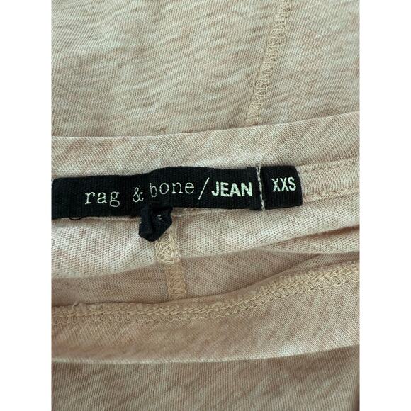 Rag & Bone Jean Pink Long Sleeve Cotton Top XXS - Picture 5 of 7